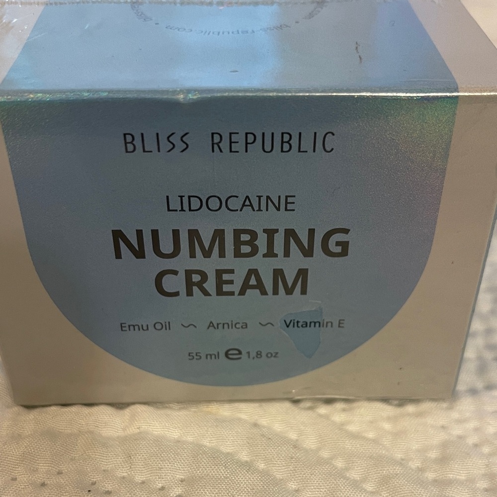 Blue Numbing Cream Lidocaine